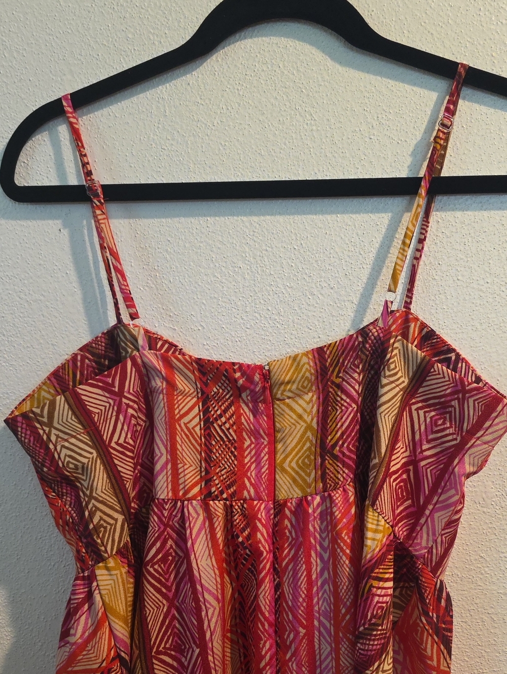 NWT Daytrip Geometric Print Dress With Adjustable Spaghetti Straps - Picture 10 of 10